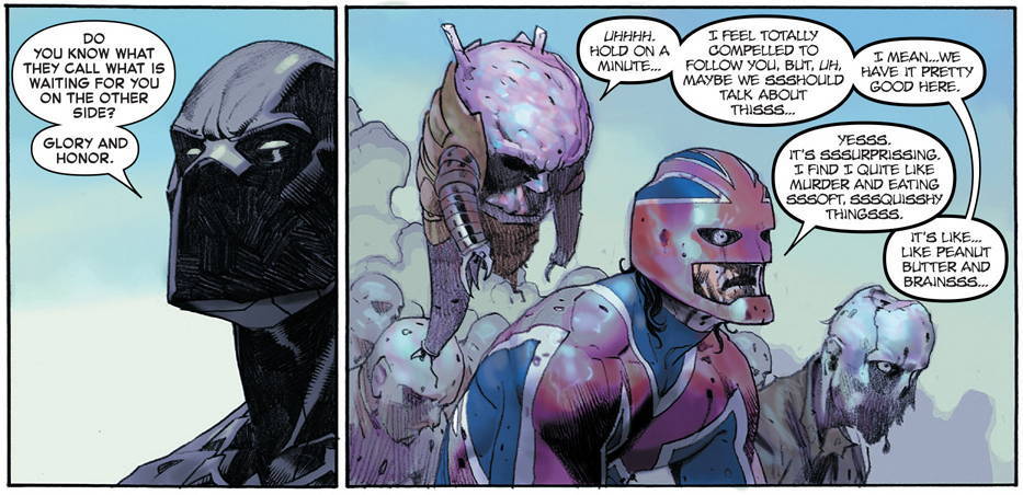 superheroesincolor:  Secret Wars #7 (2015)  //  Marvel Comics Black Panther (T'Challa),