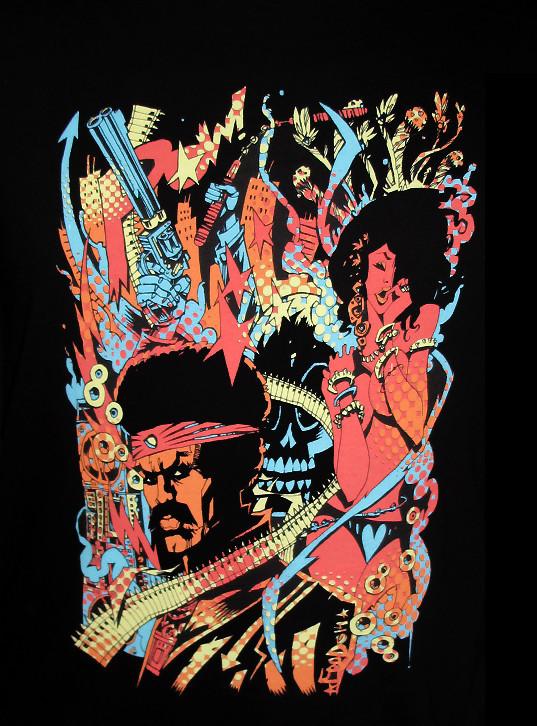 xombiedirge:  Black Dynamite by Dan Hipp, Jim Mahfood &amp; David Choe A new