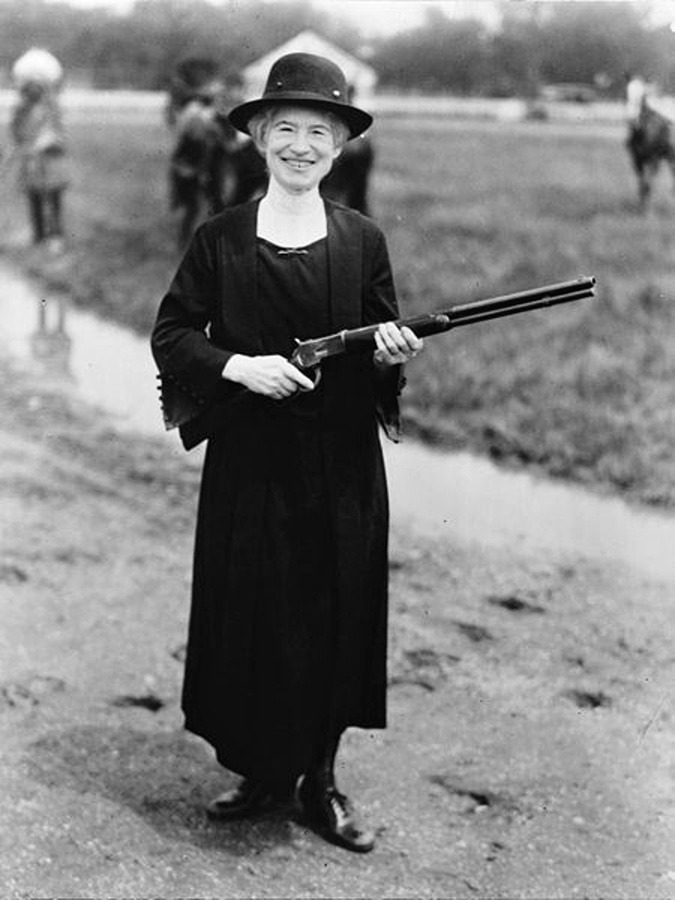 Annie Oakley en 1922.