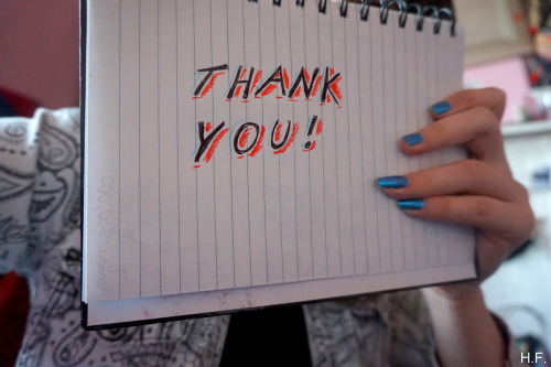 Today My Blog Reached 1000 Followers! Im Amazed That My Little Blog Has Come So Far. A Big Thank You