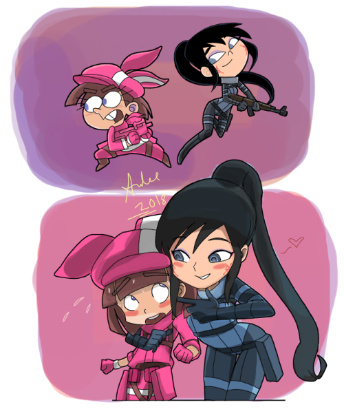 Fairly Odd Parents Alternative - Gun Gale Online&hellip;Timantha - LLENNTrixie Tang - Pitohuihtt