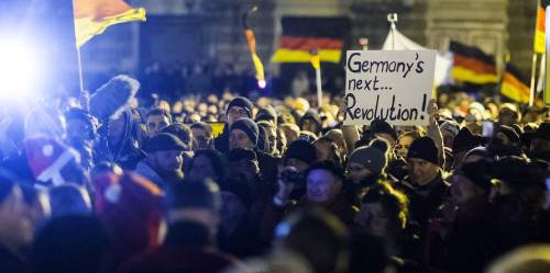 damnitwhatisthecatdoing:  blackladyjeanvaljean:  hapamyheart:  shadowwraiths:  Today Germany saw a record number of people gather together in Dresden. They sang Christmas Carols and smiled together. 17,000 Germans sang Christmas Carols whilst calling