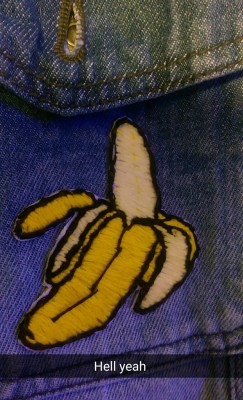 Based on other banana patch. I know not as good but hand made :D     First time hand embroidered anything.   Hell yeah 