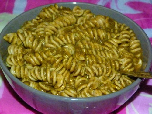 Fat-free tomato &amp; mushroom pasta with spinach: 250g spelt pasta375g tomato &amp; mushroo