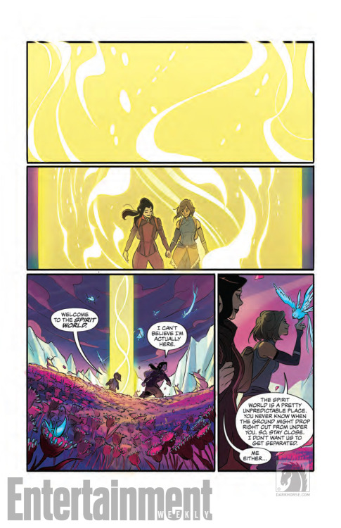 entertainmentweekly: Legend of Korra fans, you can FINALLY see what happens next to Korra and Asami, thanks to Dark Horse’s new comic sequel, The Legend of Korra: Turf Wars. See the full preview here.