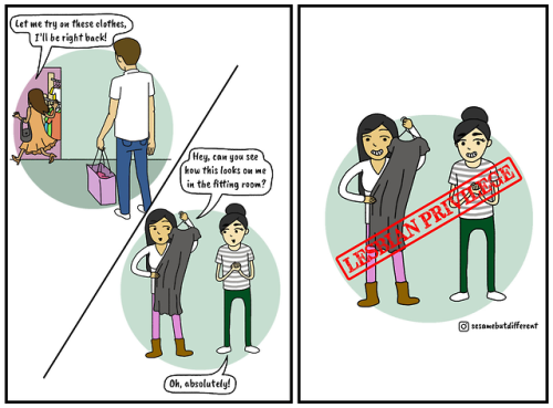 sesamebutdifferent: This idea came to mind when my girlfriend and I both had our periods at the same