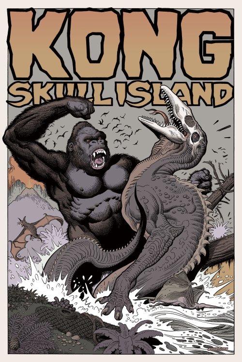 citystompers1:Kong: Skull Island by William Stout