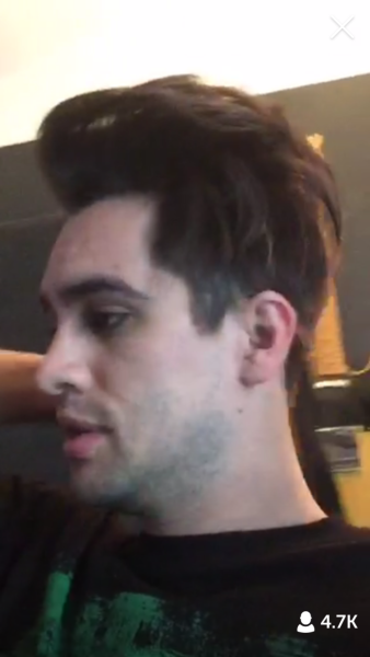 Does brendon urie smoke weed