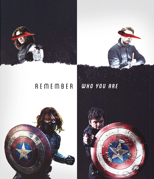 winstonbishop:  That mask, those stars and stripes, that shield…they change you.