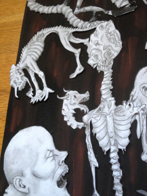 sixpenceee:  not-a-creepy-old-man:  For Sixpenceee Halloween Art Contest   This is so cool!Information about the Halloween Art Contest