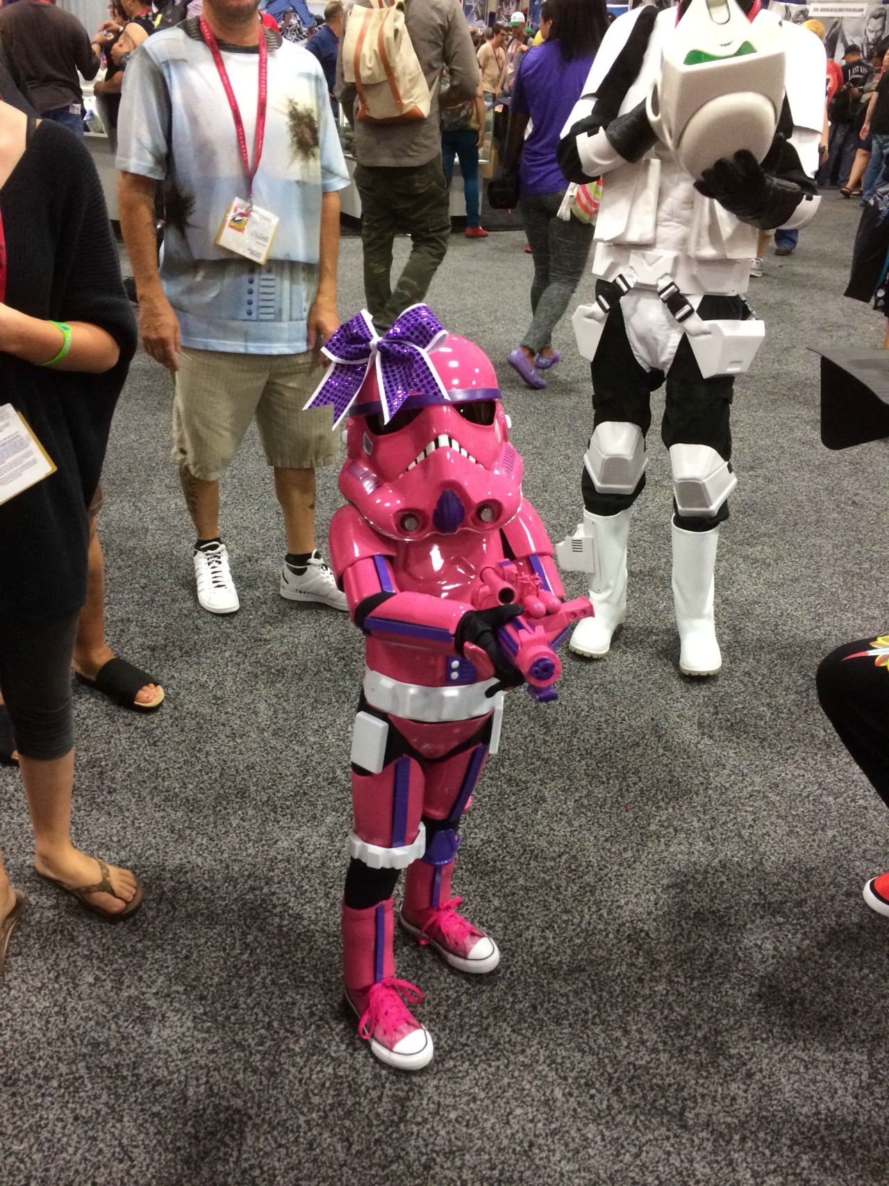 longhornbambam:  Thought you guys might enjoy my niece’s outfit for Comic-con -