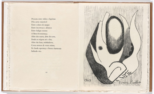 Plate 3 (page 23) from Janela do caos (Window of Chaos), Francis Picabia, 1949, MoMA: Drawings and P