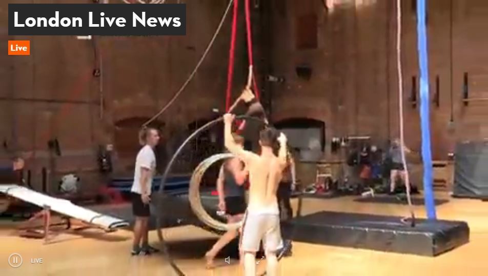 See inside the National Centre for Circus Arts - We’re on London Live!
Watch here: www.londonlive.co.uk/tv