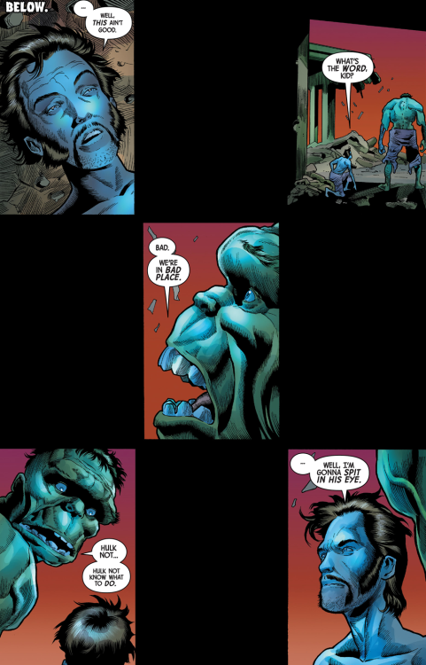 why-i-love-comics:Immortal Hulk #44 - “To Rule in Hell” (2021)written by Al Ewingart by Joe Bennett,