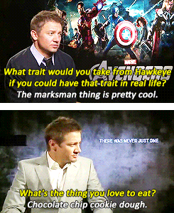 Get To Know Me Meme [3/5] Current Celebrity Crushes Jeremy Renner