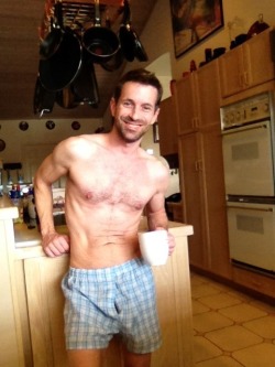 seanstormxxx:  Morning Boxers - Frontal Sean Storm Private Pics, 2013 