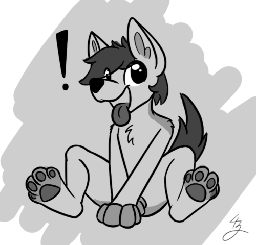 haphaz-art:some small doggo pawsDorbs alert <3