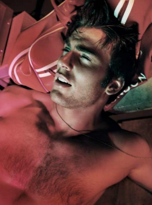 Chris Evans naked and sexy photoshoot Source: mancelebs.com 