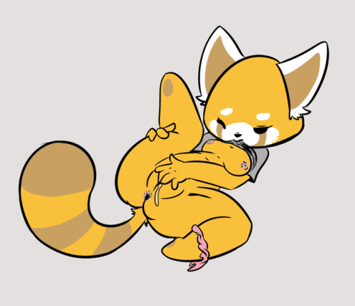 hentai-leaf:   Retsuko from Aggressive Retsuko, by various artists.