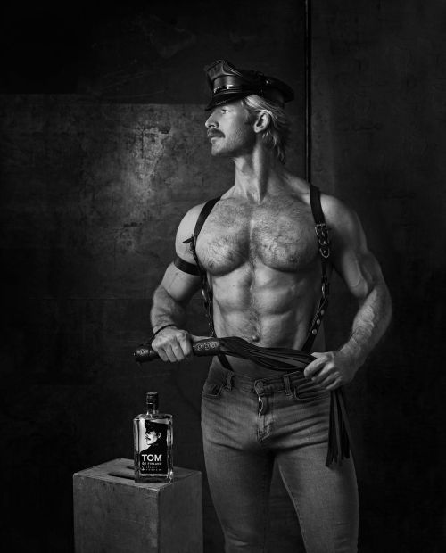 xanthamgum:  Matt Dubbe by Gabriel Goldberg for Tom of Finland Organic Vodka