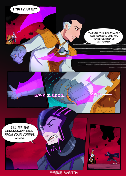 CLOCKTOWER BREAKING! | Professor Paradox And Eon Comic | Pg 6-11 | Updates Monday & Thursday (collected