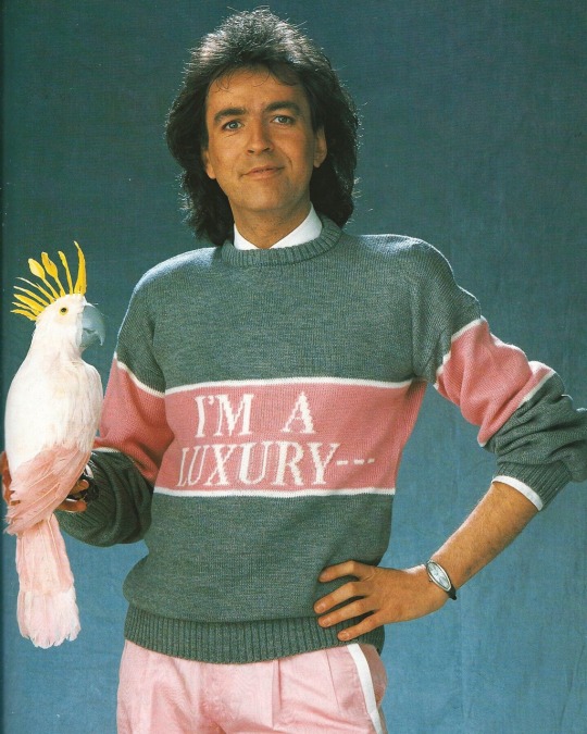 neontalk:Winter is coming. Knitting inspiration. ”Wit Knits” 1985🇬🇧 George