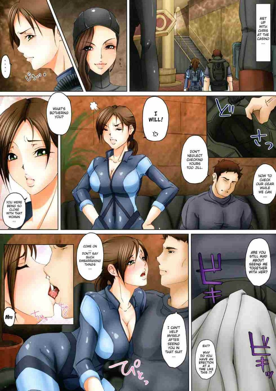bout2ninjayomom:  COBALT DELPHINIUM (Resident Evil: Revelations) [English]