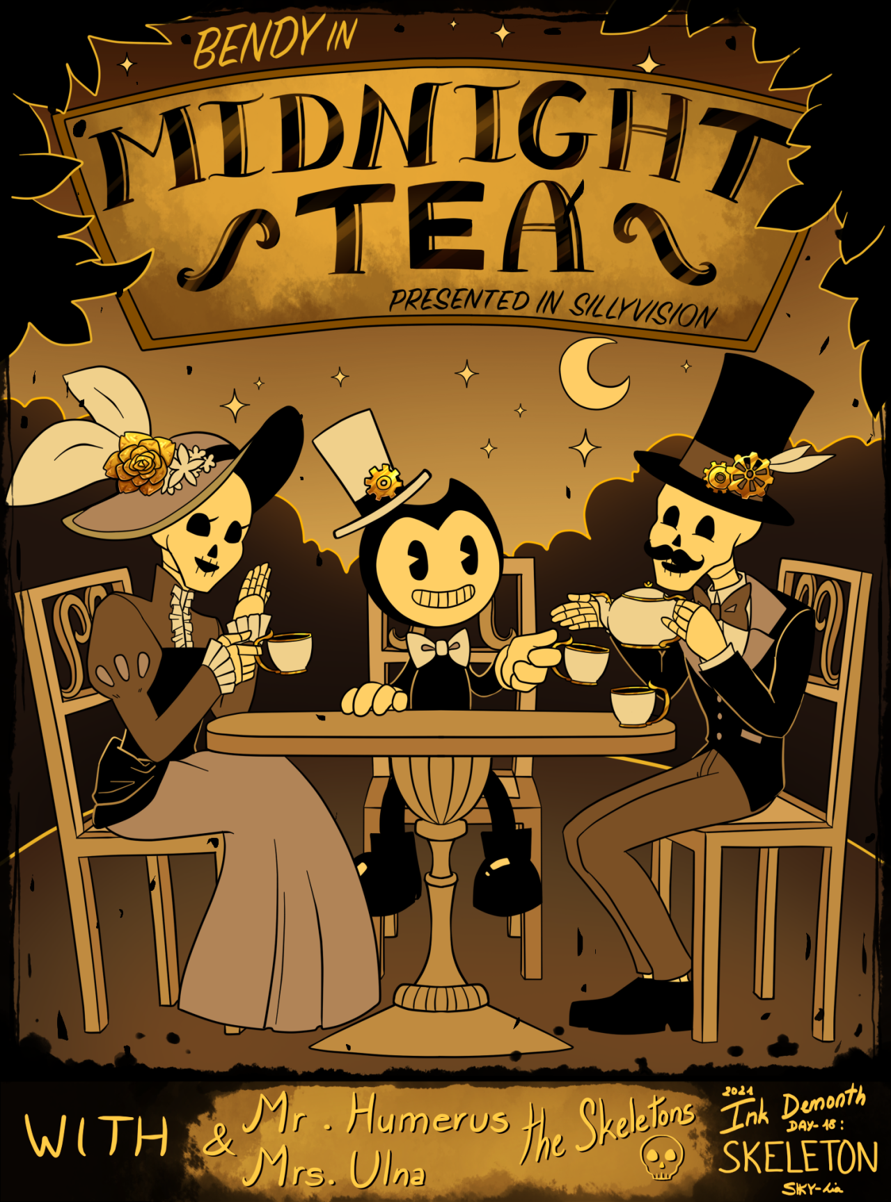 Bendy and The Dark Revival Poster by KingPhantom23 on DeviantArt