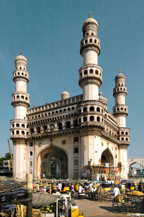 The Charminar in Hyderabad, India. Photo by Daniel Nadler Photography