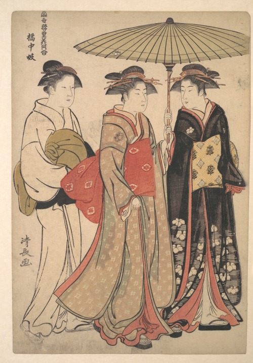 Geisha of the Tachibana Street, Torii Kiyonaga, ca. 1786