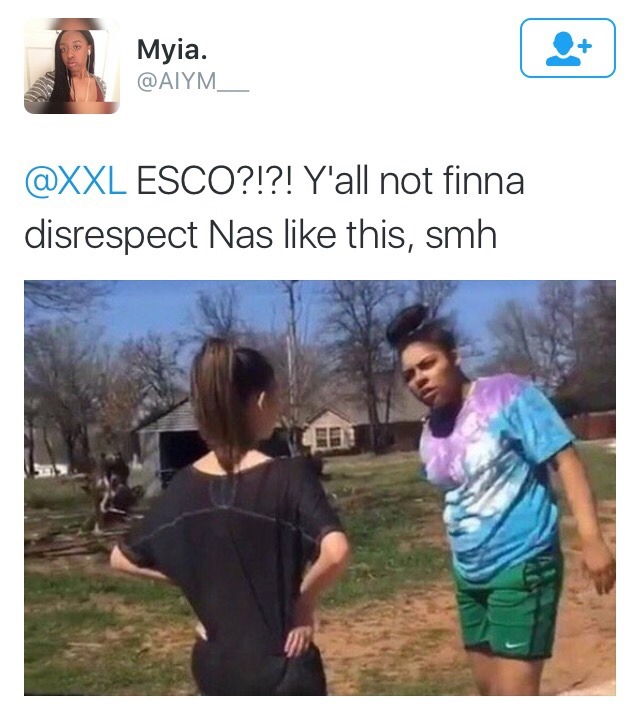 kingjaffejoffer:  deadthehype:  When people born past 1995 don’t know that Nas