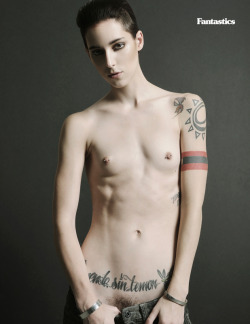 Androgynous nude