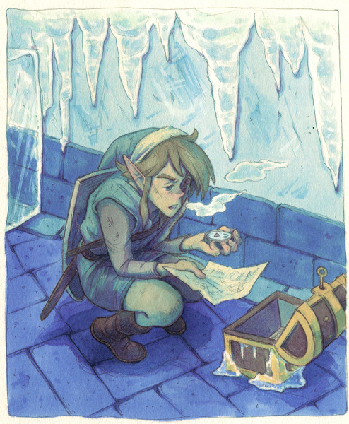bigsamthompson:  Every single one of rvsa’s Link to the Past sketches is amazing. These really