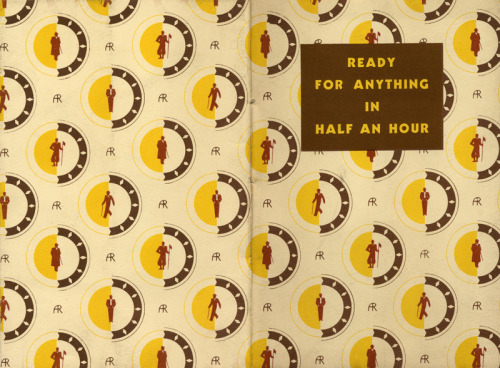 Men’s Fashion sales brochure, Ready for anything in half an hour, 1930s. Austin Reed Tailoring Shops
