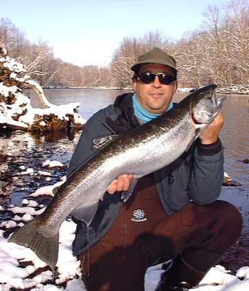 Real Fishy Guide Service  salmon river Pulaski NY drift boat