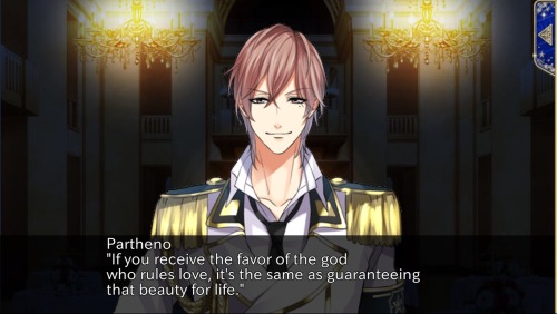 knightingaele:  Introducing Partheno, God of Beauty (and sweet talkin’).  {Star Crossed Myth - Dangerously in Love: Dui}