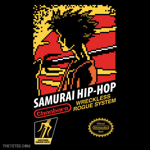 it8bit: 321 - Let’s Jam & Samurai Hip-Hop T-shirts are $11 each today at The Yetee.You can use c