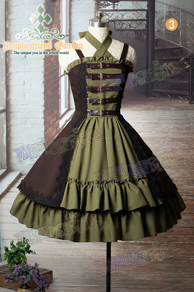 daily-random-frills:  steampunk style lolita *some of these are not necessarily steam