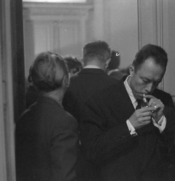 barcarole: Albert Camus in 1957 during a