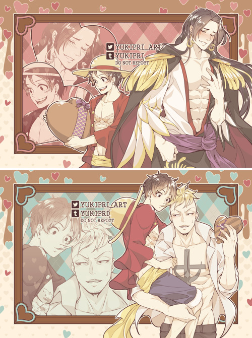 yukipri:Everyone Loves Luffy~!Happy Valentine’s Day~White Day Project 2020Featuring the following sh