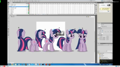 someponysscribbles:  So I’ve been experimenting with Open Broadcasting Software for Livestream, and 