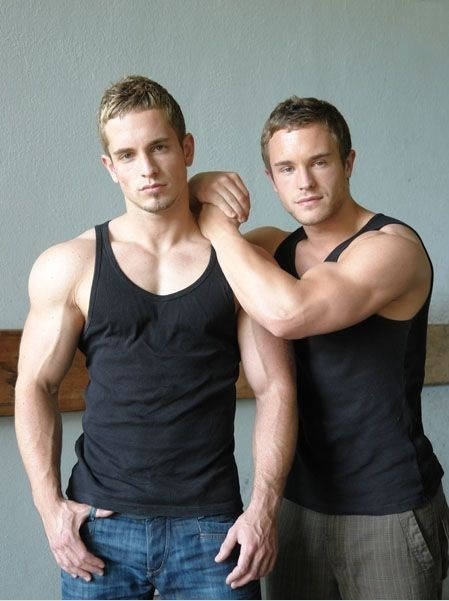 Showing Off His Arms