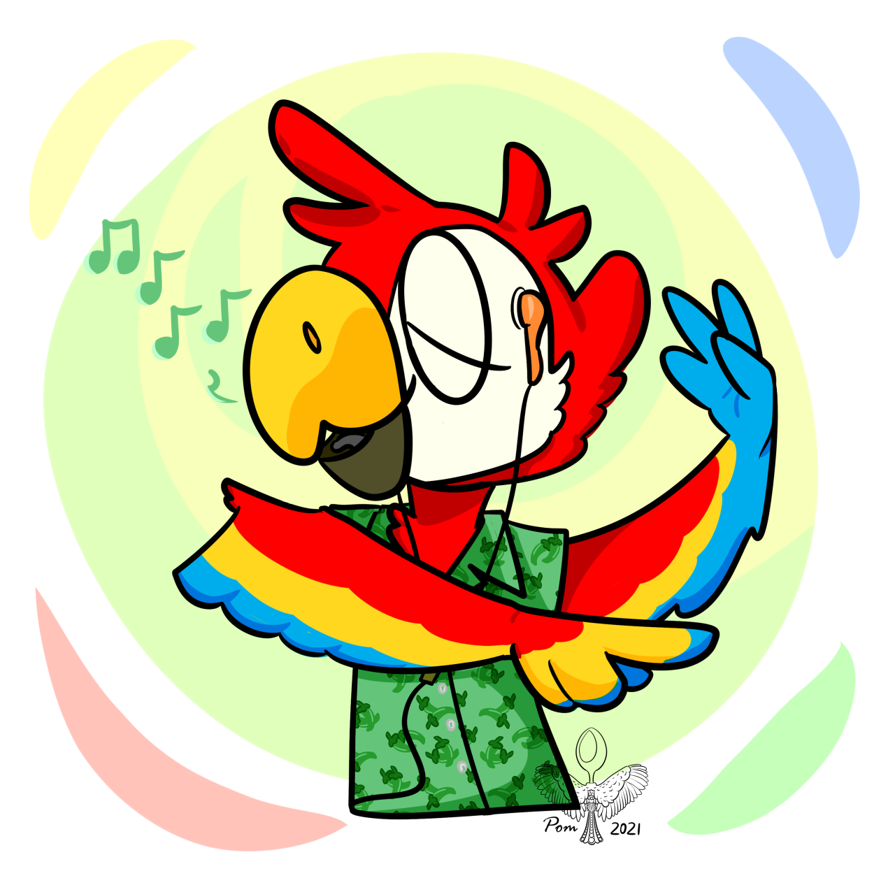 Furry Female Bird