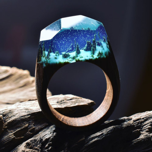 sixpenceee:  The carving inside this wooden ring is absolutely gorgeous! I found the website where they are made: http://www.mysecretwood.com/