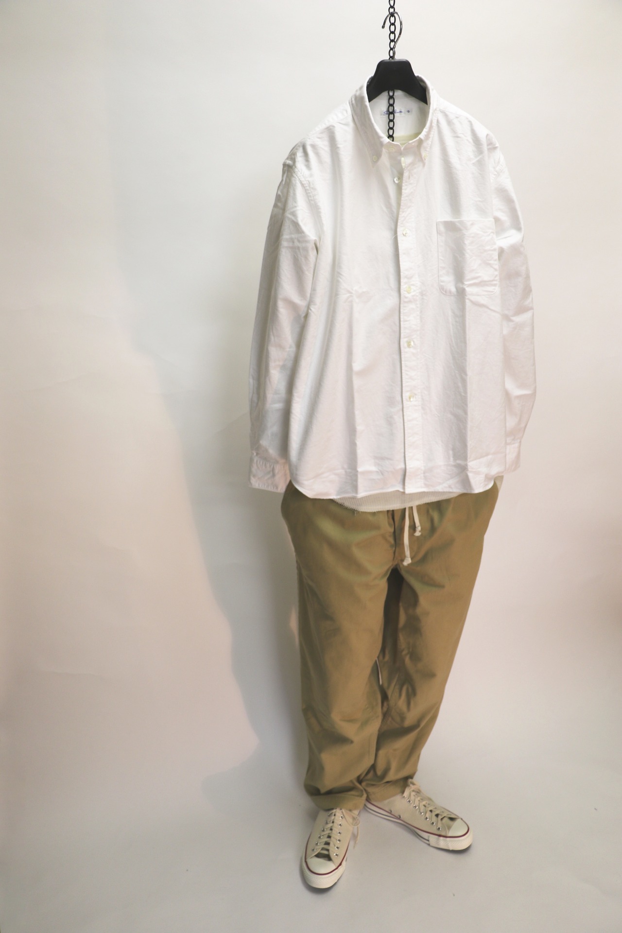 Sans limite — ゴムチノ; S1803073 - beige - 2 (XL) オックスBD ;
