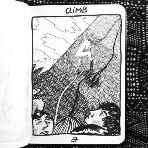 Inktober &amp; cinéma !27 // CLIMB // w. The Holy Mountain (Alejandro Jodorowsky, 1973)&n