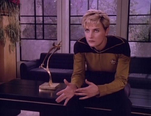 solo-by-choice:Lieutenant Tasha Yar, Chief of Security, USS Enterprise