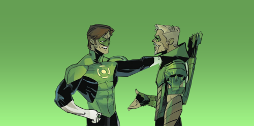 dilfdoctordoom: 30 DAYS OF PRIDE: HAL JORDAN X OLIVER QUEEN“No, baby, I’m with you. You 