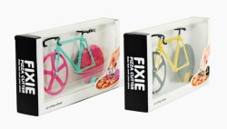 petapeta:  Clever Pizza Cutter Doubles as a Tiny Fixed-Gear Bicycle - My Modern Metropolis