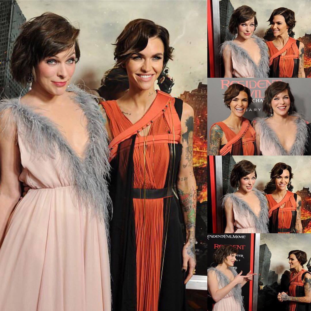 Rola works the red carpet at L.A premiere of “Resident Evil: The Final  Chapter”